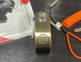 Disk Kilit Çelik Defend düz anahtarlı